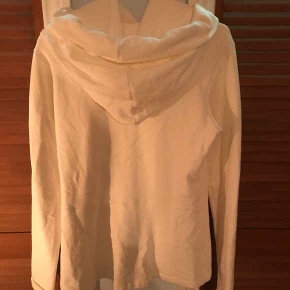 Fig white hooded sweater - Picture 1 of 5